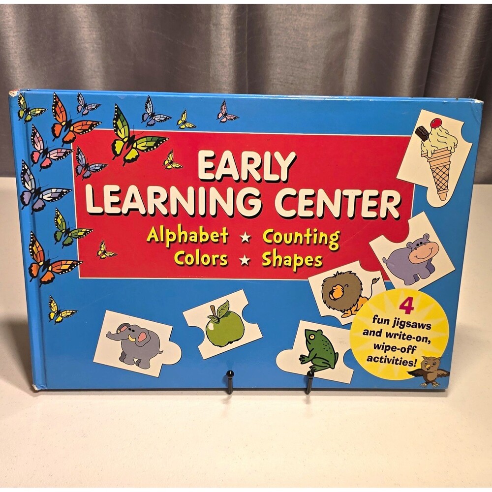 The Five Mile Press Early Learning Center Alphabet Colors Shapes Jigsaw, 2003
